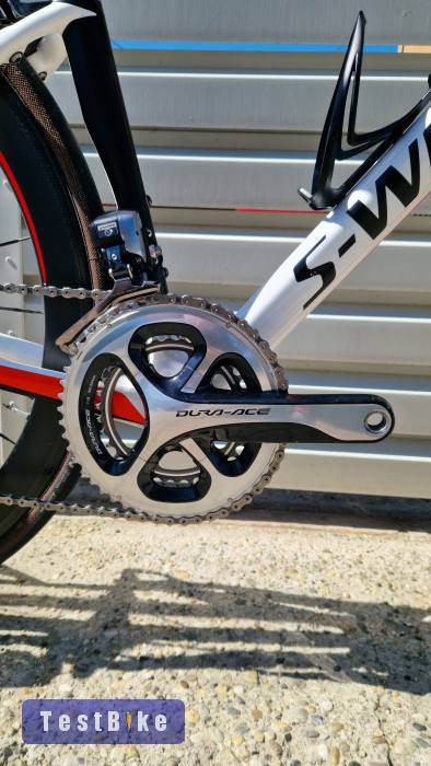 S-works Tarmac SL6 49-es, Dura Ace Di2, karbon kerékszett