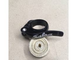 Salsa Flip Lock nyeregcső bilincs 35.0mm fekete színű