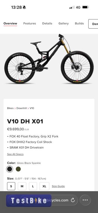 Santa Cruz V10 2024 “S” MX