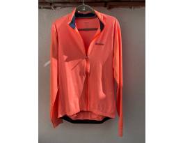 Santini Colore Puro Long Sleeve Jersey Neon Orange.