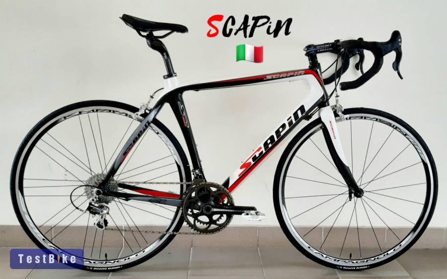 Scapin Etika karbon országúti kerékpár. Made in Italy!