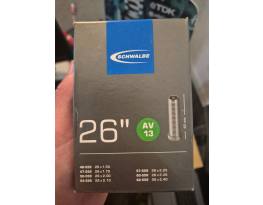 Schwalbe 26" belső/tömlő és Schwalbe 26" 18mm felniszalag pa