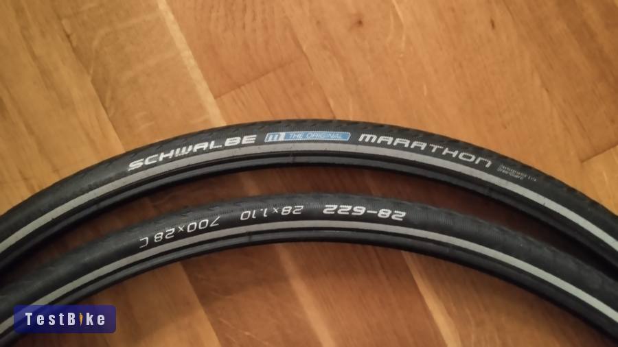 Schwalbe Marathon Plus 28x622  párban kifogástalan állapotú 