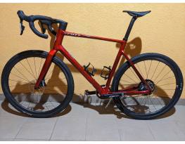 Scott Addict Gravel full carbon - 8.0kg bruttó, wattmérővel 