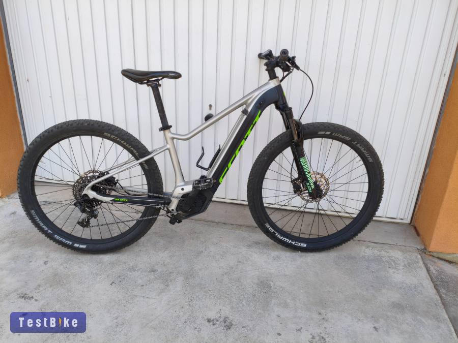 Scott e-aspect rock shox Judy teló, integrált akku kevés Km!