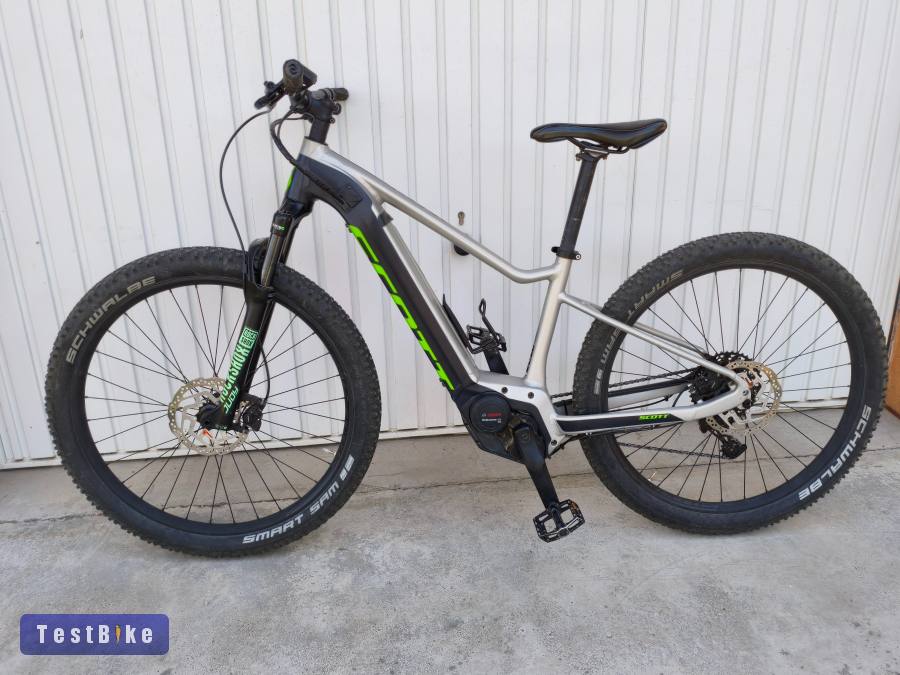 Scott e-aspect rock shox Judy teló, integrált akku kevés Km!