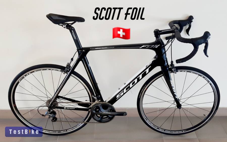 Scott Foil 10 Aero karbon országúti. Használt, szép állapotú