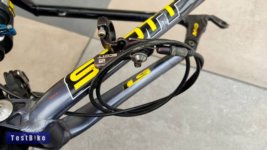 Scott Genius Karbon Fully mtb váz+rugóstag és XT első váltó