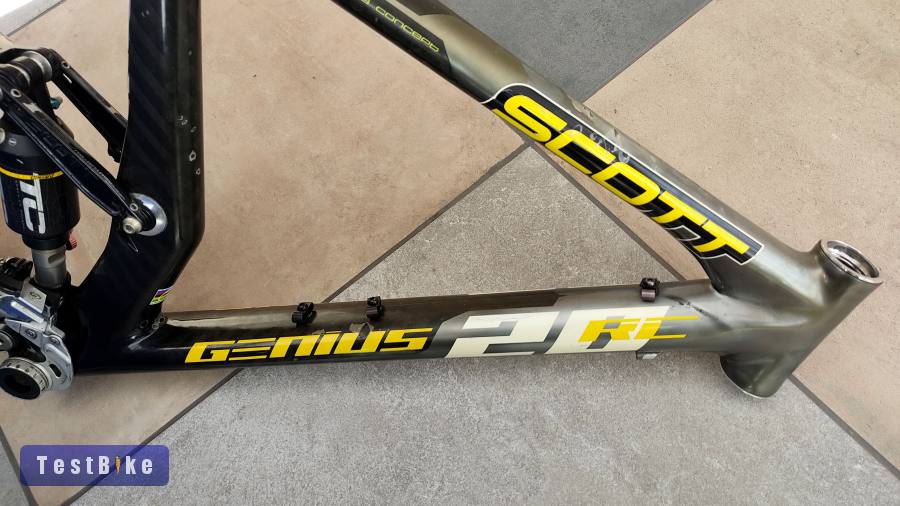 Scott Genius Karbon Fully mtb váz+rugóstag és XT első váltó