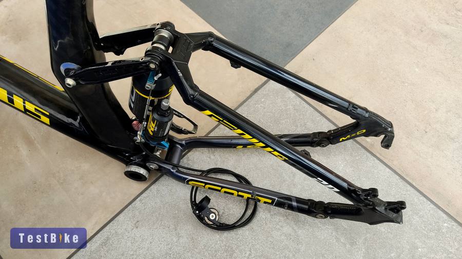 Scott Genius Karbon Fully mtb váz+rugóstag és XT első váltó
