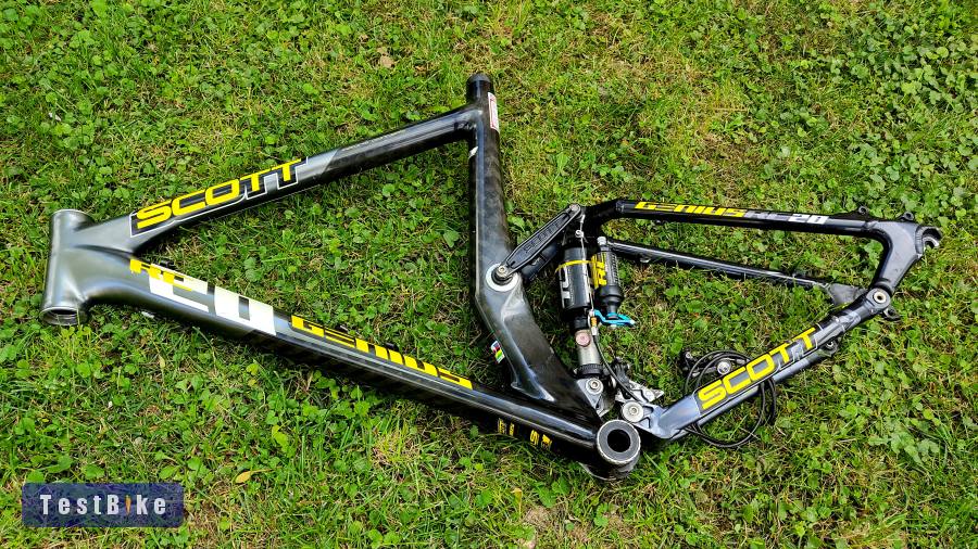 Scott Genius RC 20 karbon fully mtb váz,rugóstag,XT e.váltó