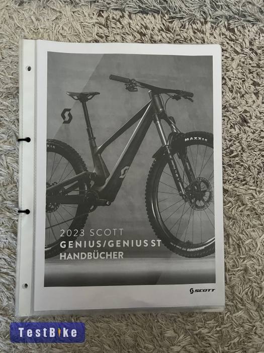 Scott Genius Ultimate HMX Karbon29/Fox Factory/Gyári papírok
