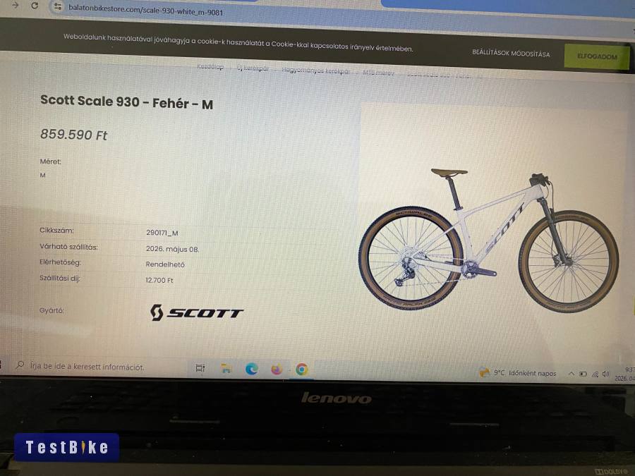 Scott Scale 930 - Fehér - M 29 MTB