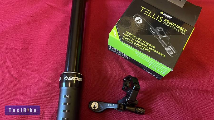 SDG Tellis V2 150mm Új Dropper-nyeregcső + kar, 31,6mm