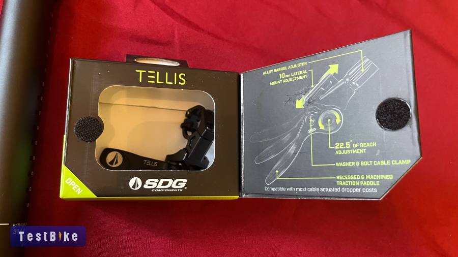 SDG Tellis V2 150mm Új Dropper-nyeregcső + kar, 31,6mm