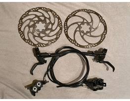 Shigura Saint-MT5 fékszett + Magura 203 mm tárcsák