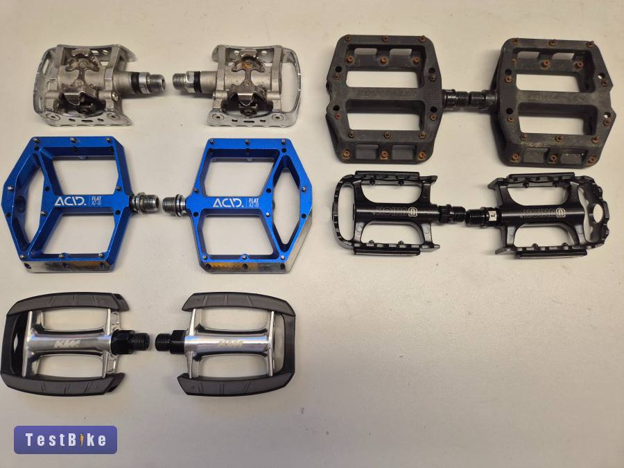 Shimano, Cube,  KTM, Union Taposó Pedál.  