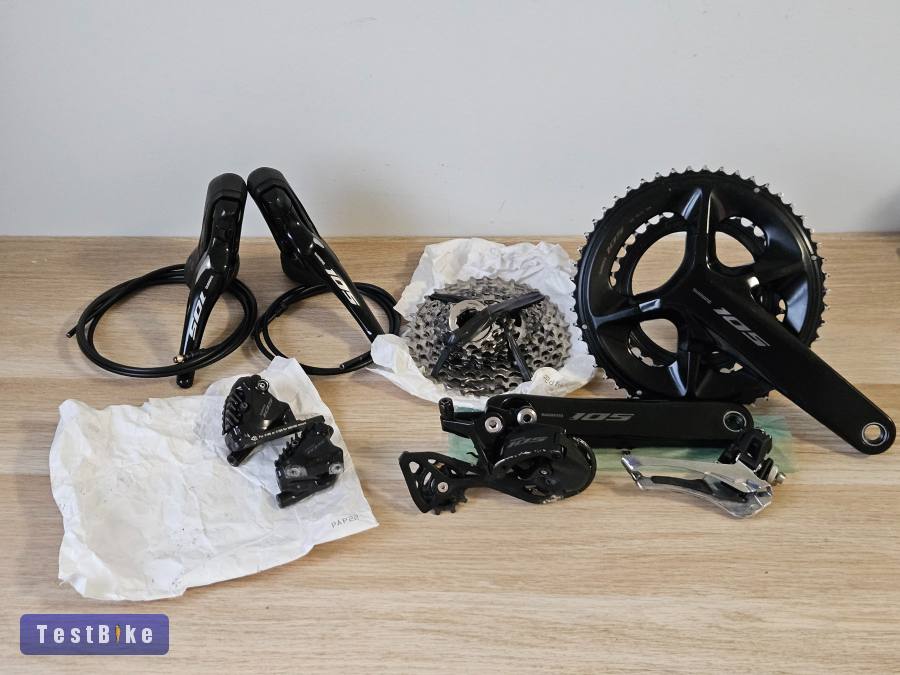 Shimano 105, 12 sebességes váltás hajtás szett
