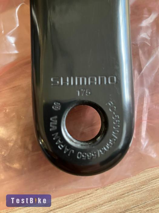 Shimano 105, FC-5600, 2x10 (39/53) országúti hajtókar 175 cm