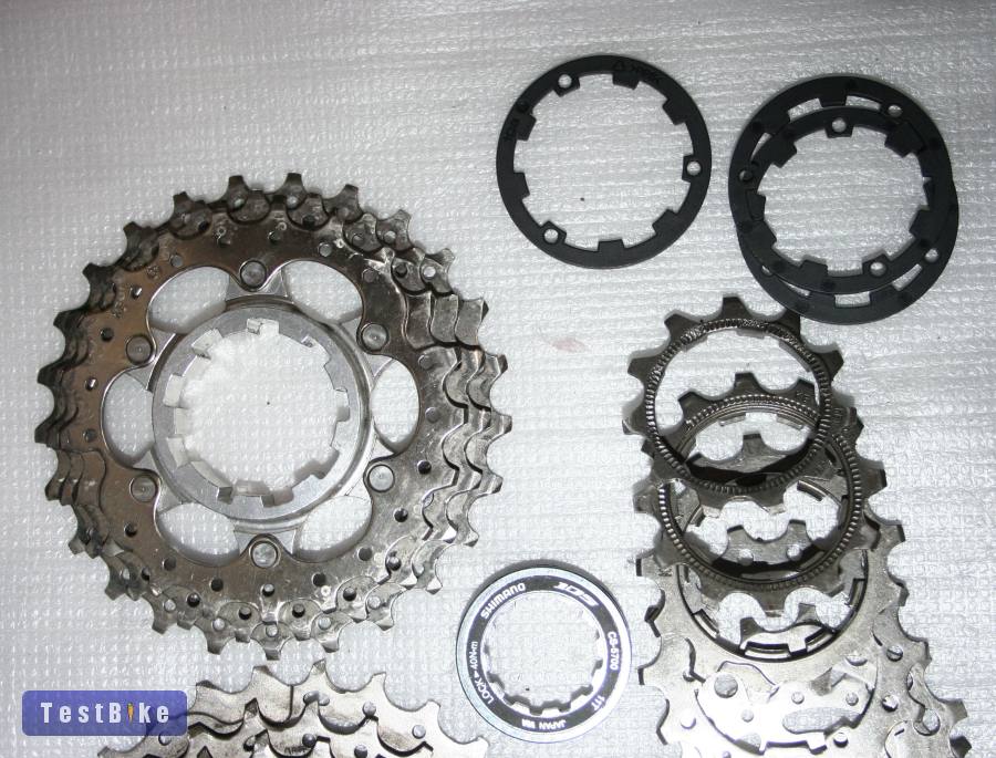 Shimano 105 10 fogasos hátsó sor