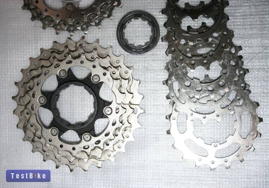 Shimano 105 10 fogasos hátsó sor