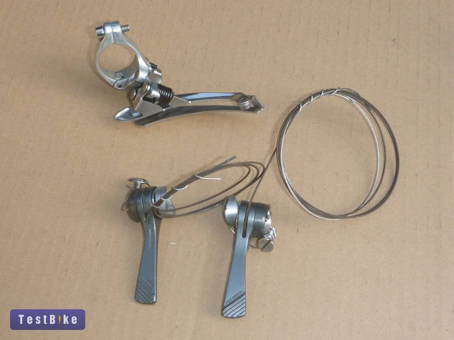 Shimano 105 alkatrészek (fék szett, pedál, váltó, v.kar...)