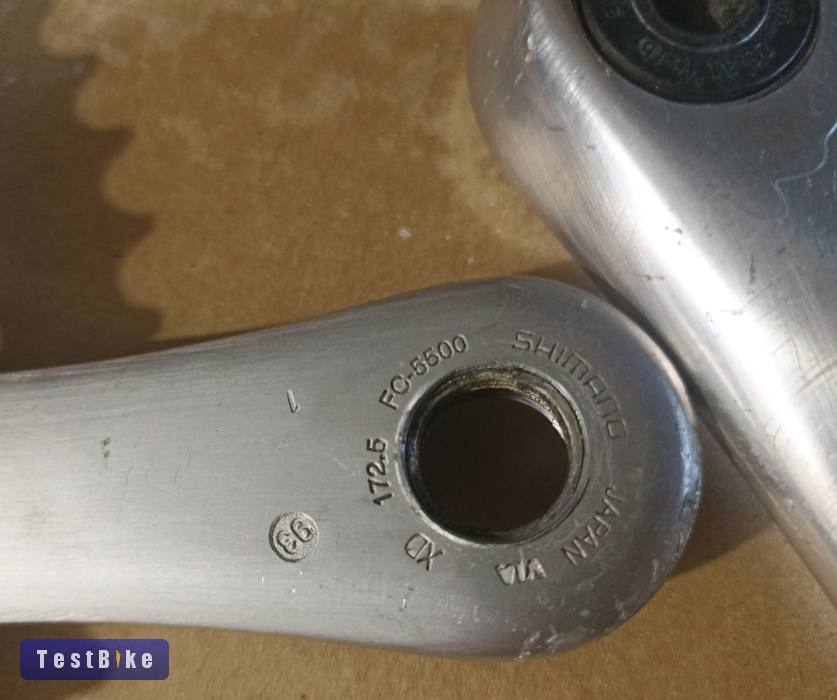 Shimano 105 FC-5500 octalink + pedál + mono