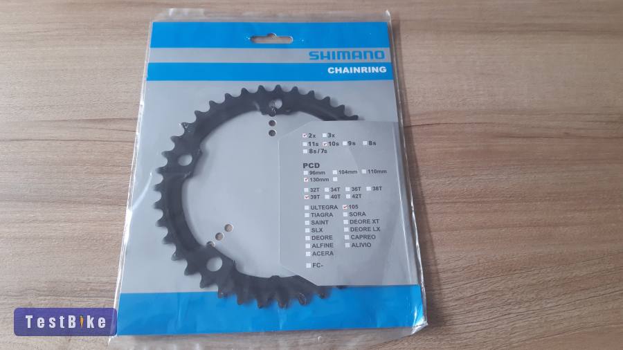 Shimano 105 FC5700 39T (2×10) lánctányér (y-1m339010) eladó!