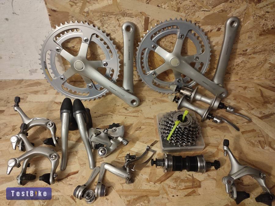 Shimano 105 pezsgő országúti alkatrészek 