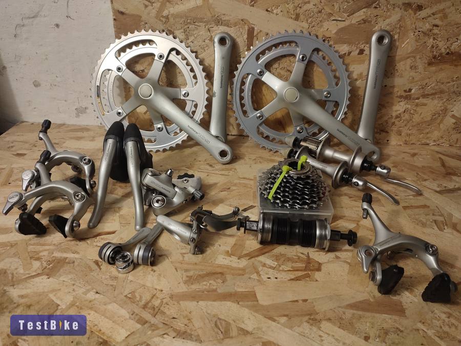 Shimano 105 pezsgő országúti alkatrészek 