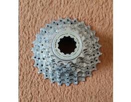 Shimano 105 sor, kazetta újszerű! CS-5600, 12-27t, 10 speed.
