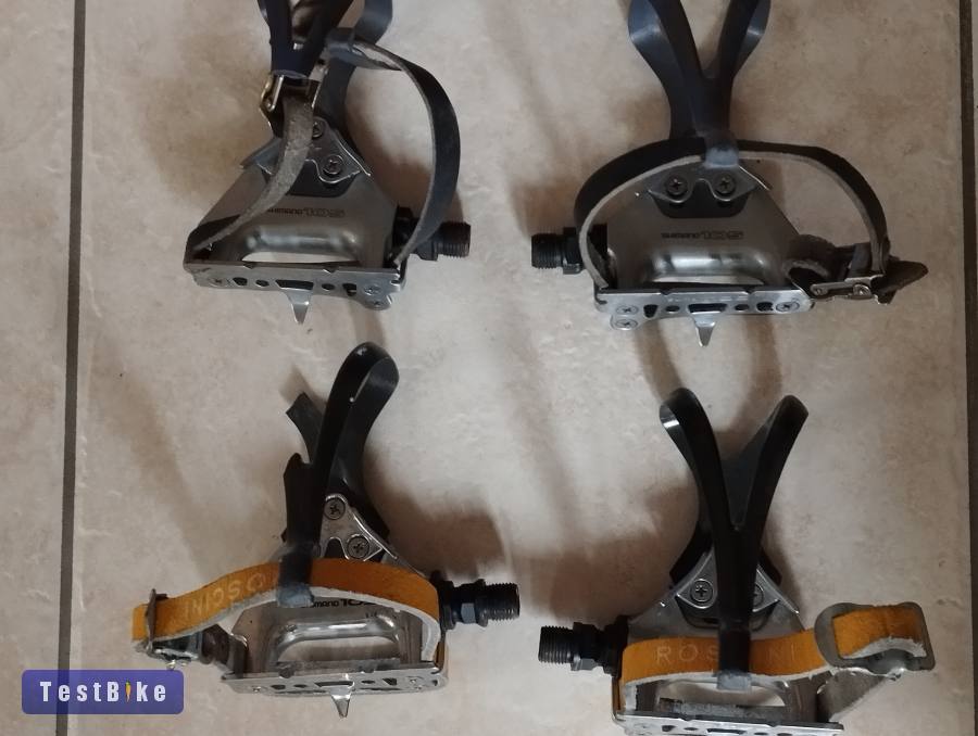 Shimano 105 Vintage klipszes pedál, 2 pár Fixi vagy verseny