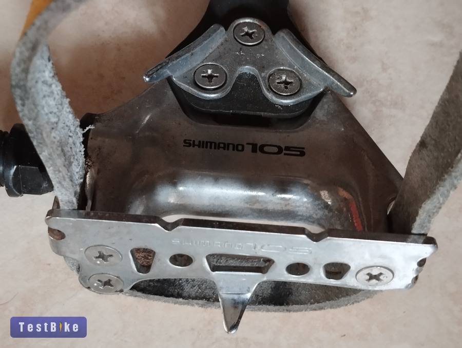 Shimano 105 Vintage klipszes pedál, 2 pár Fixi vagy verseny