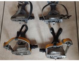 Shimano 105 Vintage klipszes pedĂĄl, 2 pĂĄr Fixi vagy verseny