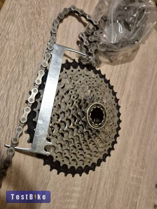 Shimano 11-42 sor + lánc