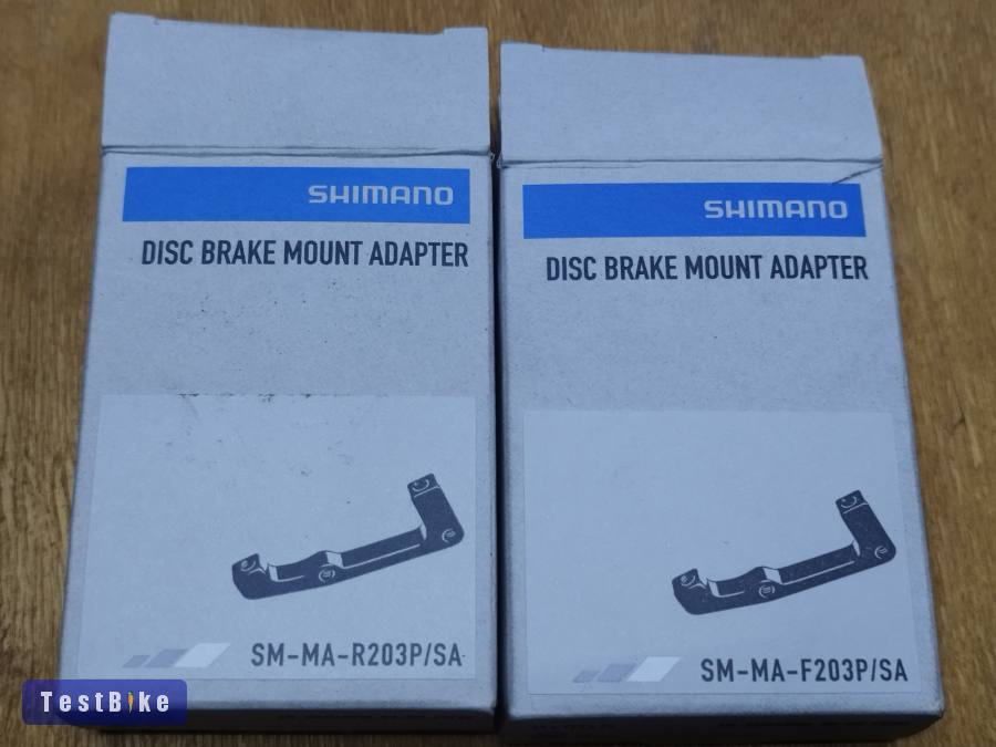 Shimano 203mm-es tárcsafék adapterek Új!