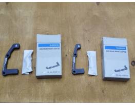 Shimano 203mm-es tĂĄrcsafĂ©k adapterek Ăj!