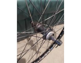 Shimano 26" tárcsafékes kerékszett