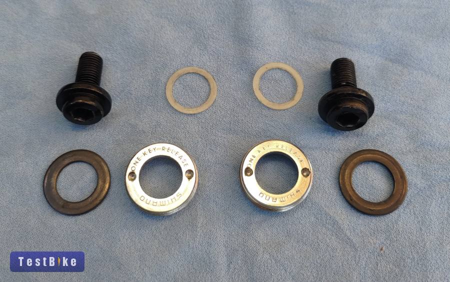 Shimano 600 Arabesque One Key Release hajtókar csavarok