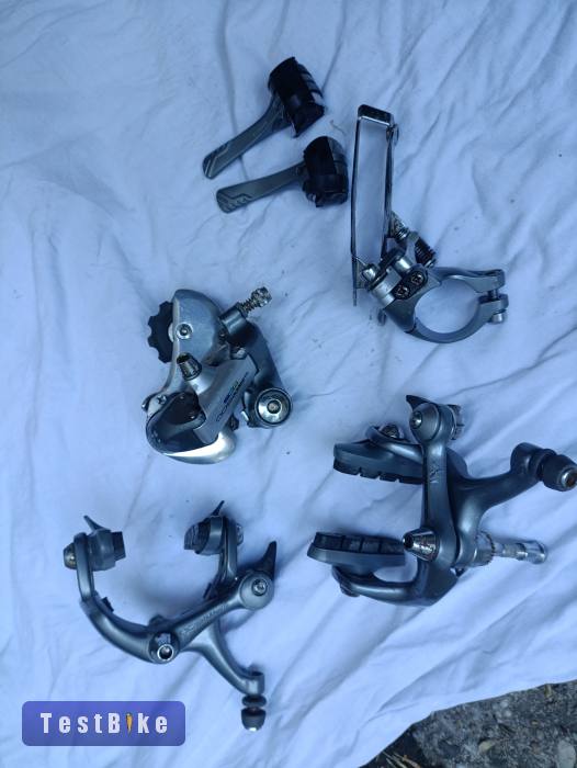 Shimano 600 tricolor alkatrészek egyben