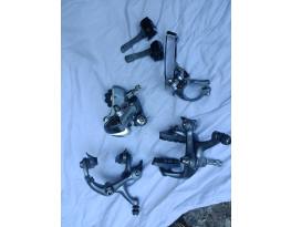 Shimano 600 tricolor alkatrészek egyben