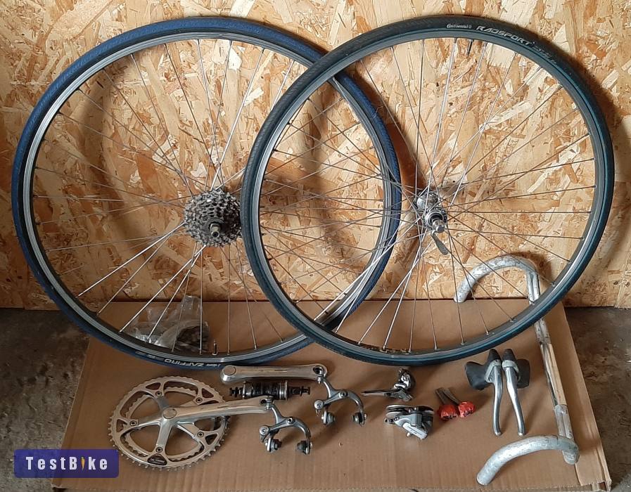 Shimano 600 Tricolor szett 2x7 kerekekkel