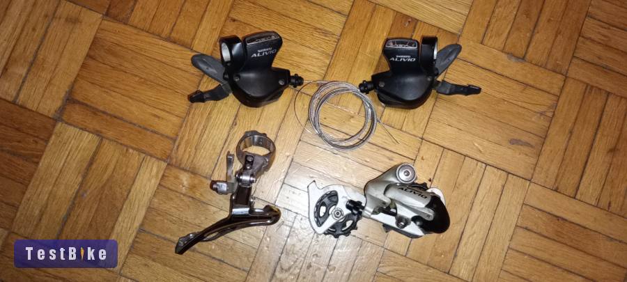 Shimano Alivio M410-es 3X8 váltás szett
