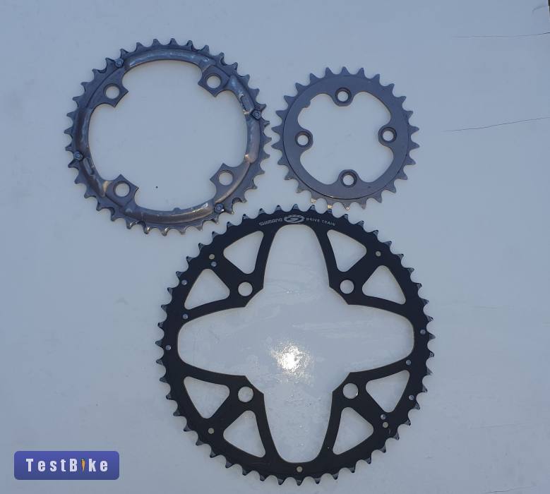 Shimano alumínium lánctányér szett. 48-36-26