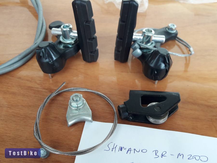 Shimano BR-M200 kantifék alkatrészek: féktestek, bowdenek 