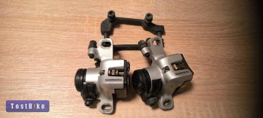 Shimano BR M415 mechanikus tárcsafék párban + rotor