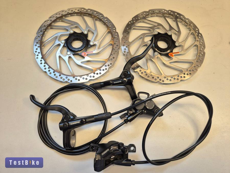 Shimano Br-MT420 4 Dugattyús hidraulikus fék 203mm tárcsa. 