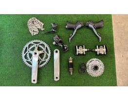 Shimano Claris szett, FSA hajás, Cannondale kormány