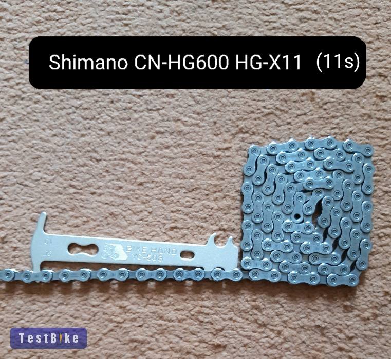Shimano CN-HG600 HG-X11 kerékpár lánc, újszerű! 11s