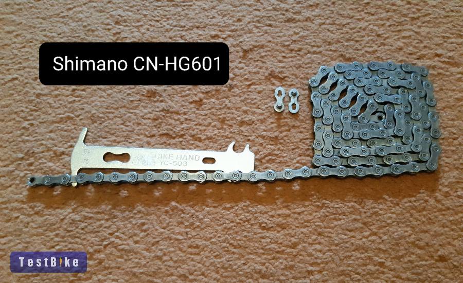 Shimano (CN-HG601 HG-X11), 11 sebességes lánc, 108 szem. 
